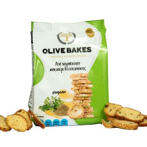 Хлебобулочные изделия Сухарики пшеничные с орегано OLIVE BAKES 80г Простор 
