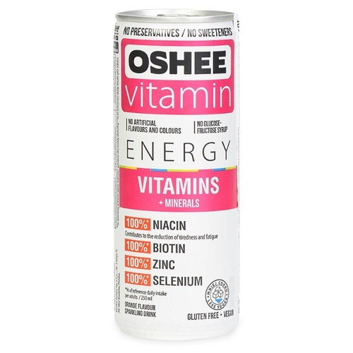 Газированный напиток OSHEE Vitamins + Minerals Санта 
