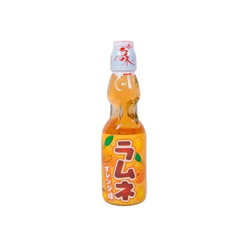 Газированный напиток Hatakosen Ramune Апельсин Санта 