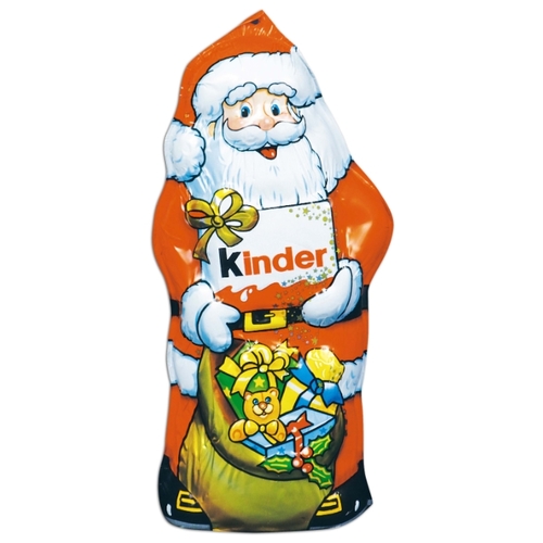 Фигурный шоколад Kinder chocolate с Санта 