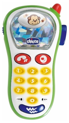 Интерактивная развивающая игрушка Chicco Музыкальный телефон с фотокамерой