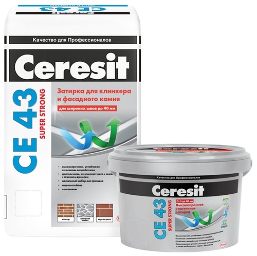 Затирка Ceresit CE 43 Super Strong 25 кг