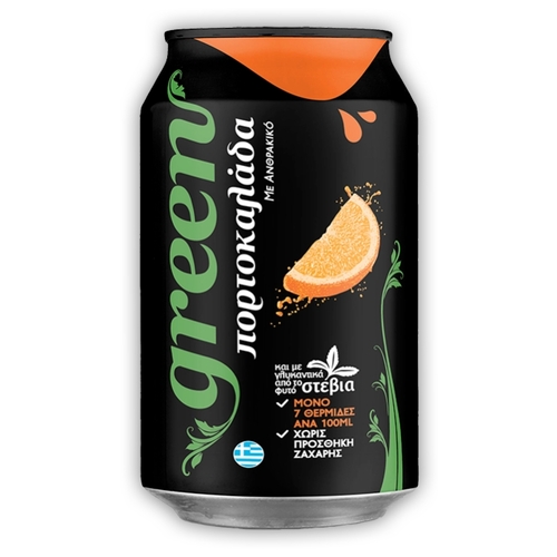 Газированный напиток Green Orange