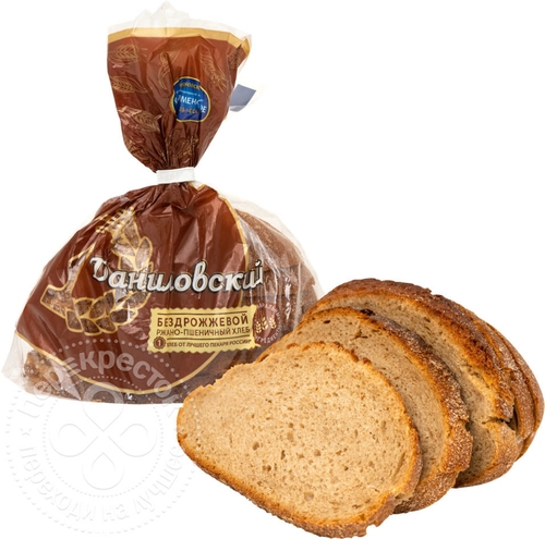 Хлеб бездрожжевой Даниловский ржано-пшеничный нарезка SPAR 