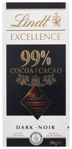Шоколад Lindt Excellence горький 99% какао SPAR 