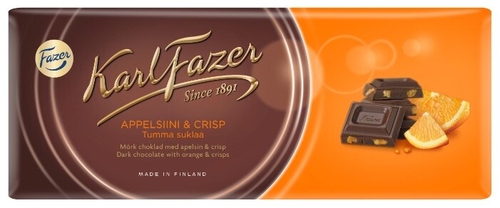 Шоколад Fazer темный со вкусом SPAR 