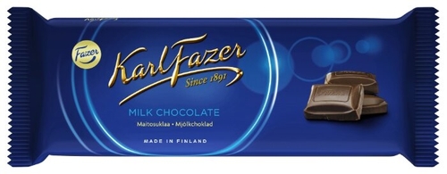 Шоколад Fazer молочный 30% какао SPAR 