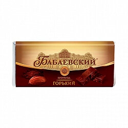 Шоколад Бабаевский горький, 60 гр.
