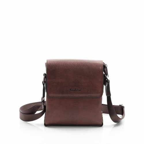 Мужская сумка Fashion планшет из коричнево-рыжей экокожи Спортмастер 