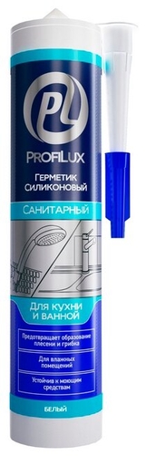 Герметик Profilux Санитарный 300 мл.