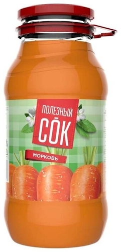Сок Полезный сок Морковь с мякотью Светофор 