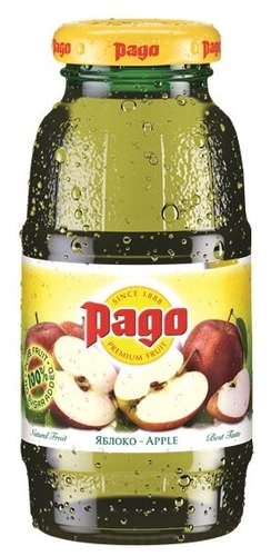Сок Pago Яблоко, без сахара Светофор 