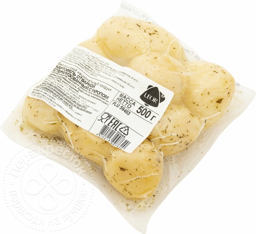 Картофель Leor отварной с укропом 500г упаковка Светофор 