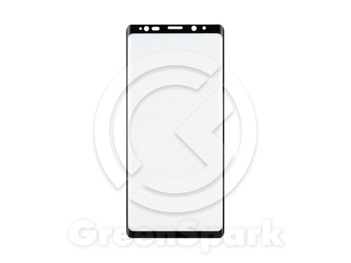 Защитное стекло Full Glue для Samsung Galaxy Note 9 (черный) (VIXION) Связной 