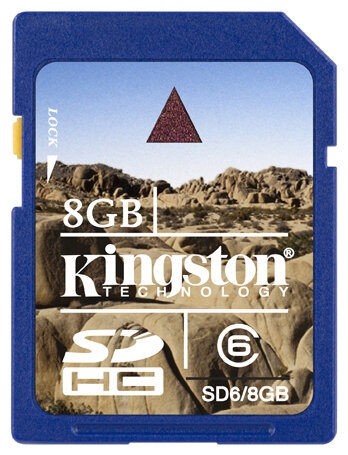 Карта памяти Kingston SD6/8GB Связной 