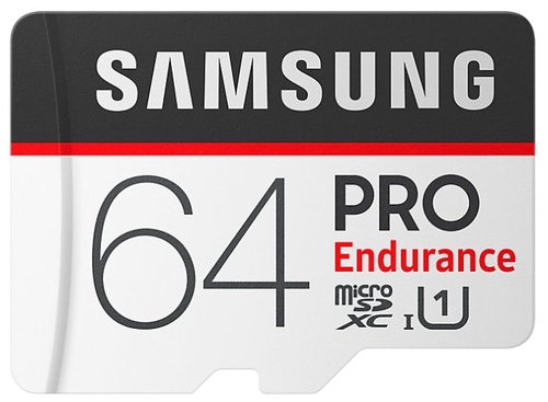 Карта памяти Samsung microSDXC PRO Endurance UHS-I U1 100MB/s 64GB + SD adapter Связной 