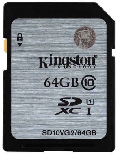 Карта памяти Kingston SD10VG2/64GB
