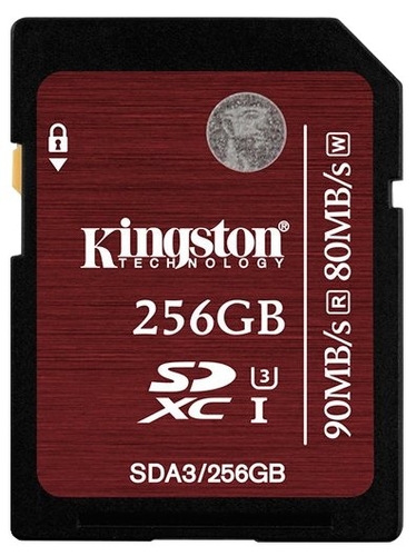 Карта памяти Kingston SDA3/256GB