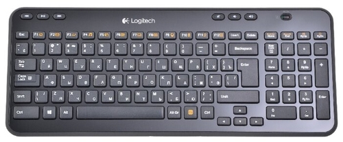 Клавиатура Logitech Wireless Keyboard K360 Black USB ТЕХНО 
