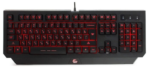 Клавиатура Gembird KB-G300L Black USB ТЕХНО 