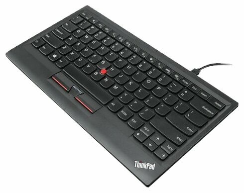 Клавиатура Lenovo ThinkPad Compact USB Keyboard with TrackPoint Black USB