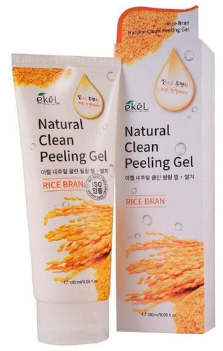 Ekel Пилинг-скатка Natural Clean Peeling Gel Rice Bran с экстрактом коричневого риса Тианде 