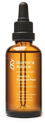 Doctor's Advice Пилинг с витамином С с эффектом биоревитализации Vitamin C Radiance Peel Тианде 