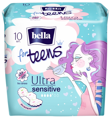 Bella прокладки for teens ultra sensitive