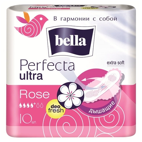 Bella прокладки Perfecta ultra rose deo fresh