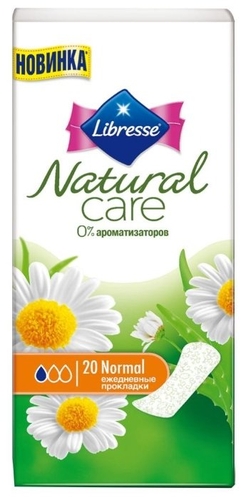 Libresse прокладки ежедневные Natural Care