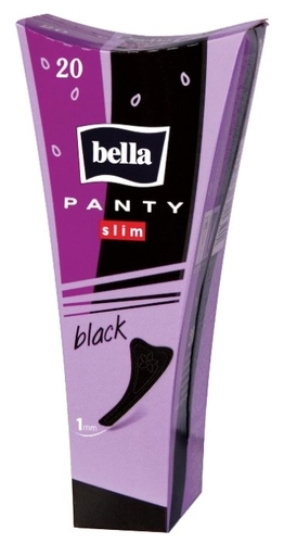 Bella прокладки ежедневные Panty slim black