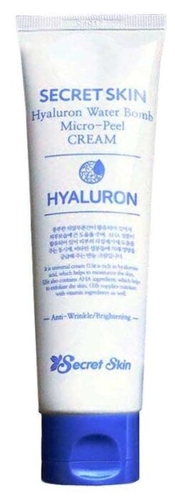 Secret Skin Hyaluron Water Bomb Micro-Peel Cream Крем для лица гиалуроновый Тианде 