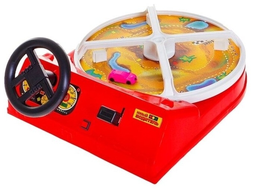 Настольная игра ОмЗЭТ Юный водитель (красный) ОМ-48002 Три цены 