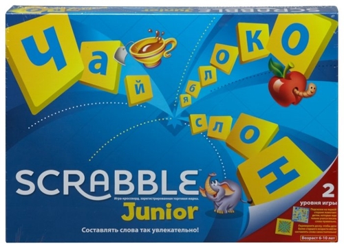 Настольная игра Mattel Scrabble Джуниор Y9736 Три цены 