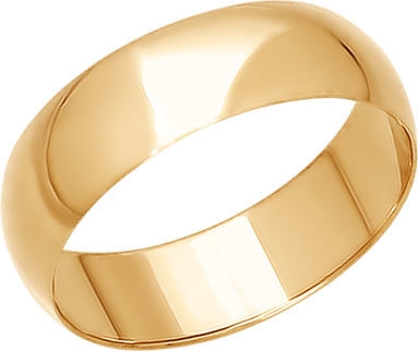 Золотое обручальное парное кольцо SOKOLOV Царское золото Жлобин