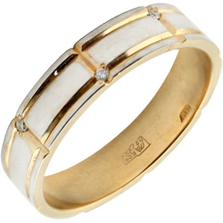 Золотое обручальное парное кольцо Русское Царское золото Гродно