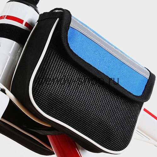 Двойная велосипедная сумка с водоотталкивающим эффектом (Цвет: Синий)