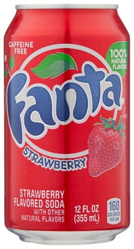 Газированный напиток Fanta Strawberry, США