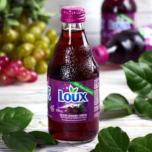 Напиток Loux газированный сокосодержащий 