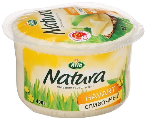 Сыр Arla Natura сливочный полутвердый Веста Витебск