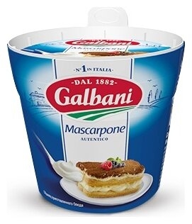 Сыр Galbani творожный mascarpone 80% Веста 