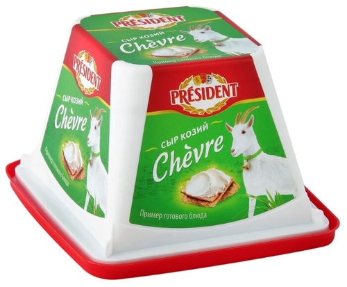 Сыр President Chevre козий 65%