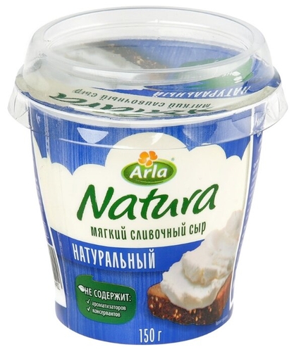 Сыр Arla Natura мягкий сливочный 60% Веста 
