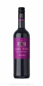 Красное безалкогольное вино Carl Jung (Карл Юнг) Мерло 750мл. Виталюр 