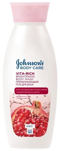 Гель для душа Johnson's Body Care Vita-rich Pomegranate flower Yves Rocher 