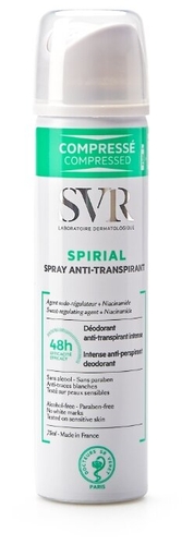 SVR дезодорант-антиперспирант, спрей, Spirial 48H Yves Rocher 
