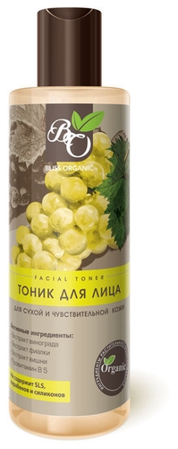 Bliss Organic Тоник для лица для сухой и чувствительной кожи Yves Rocher 