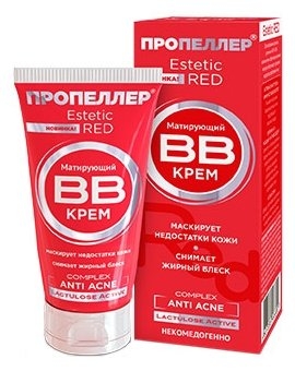 Пропеллер ВB крем матирующий Complex Anti Acne Estetic RED , 40 мл Yves Rocher 