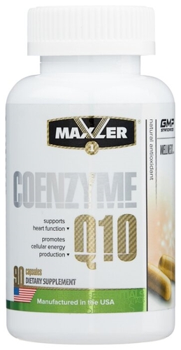 Коэнзим Q10 Maxler Coenzyme Q10 (90 капсул) Zoobazar 