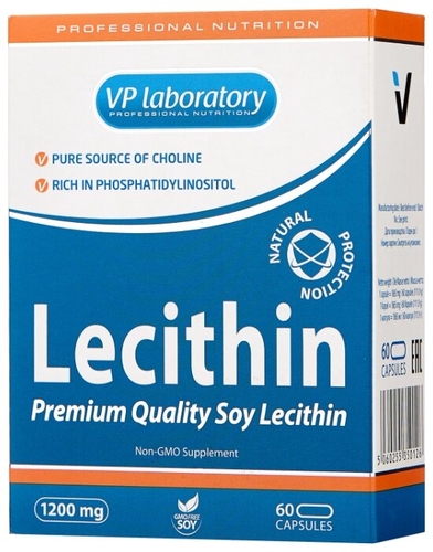 Витамин vplab Lecithin (60 капсул) Zoobazar Жодино